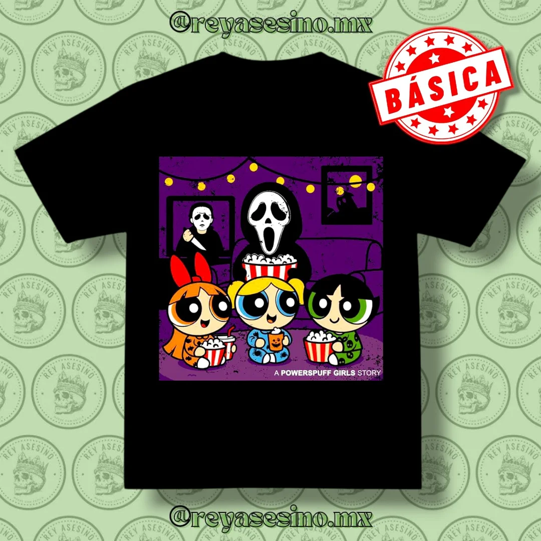 Playera con estilo Las chicas supertenebrosas  🎃 - Rey Asesino