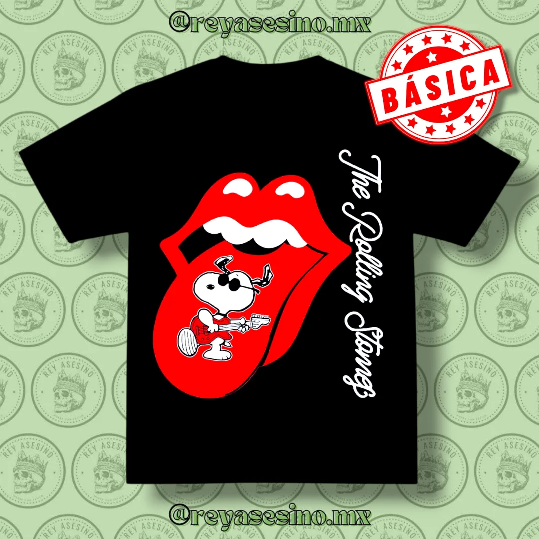 Snoopy Rolling Stones 👅