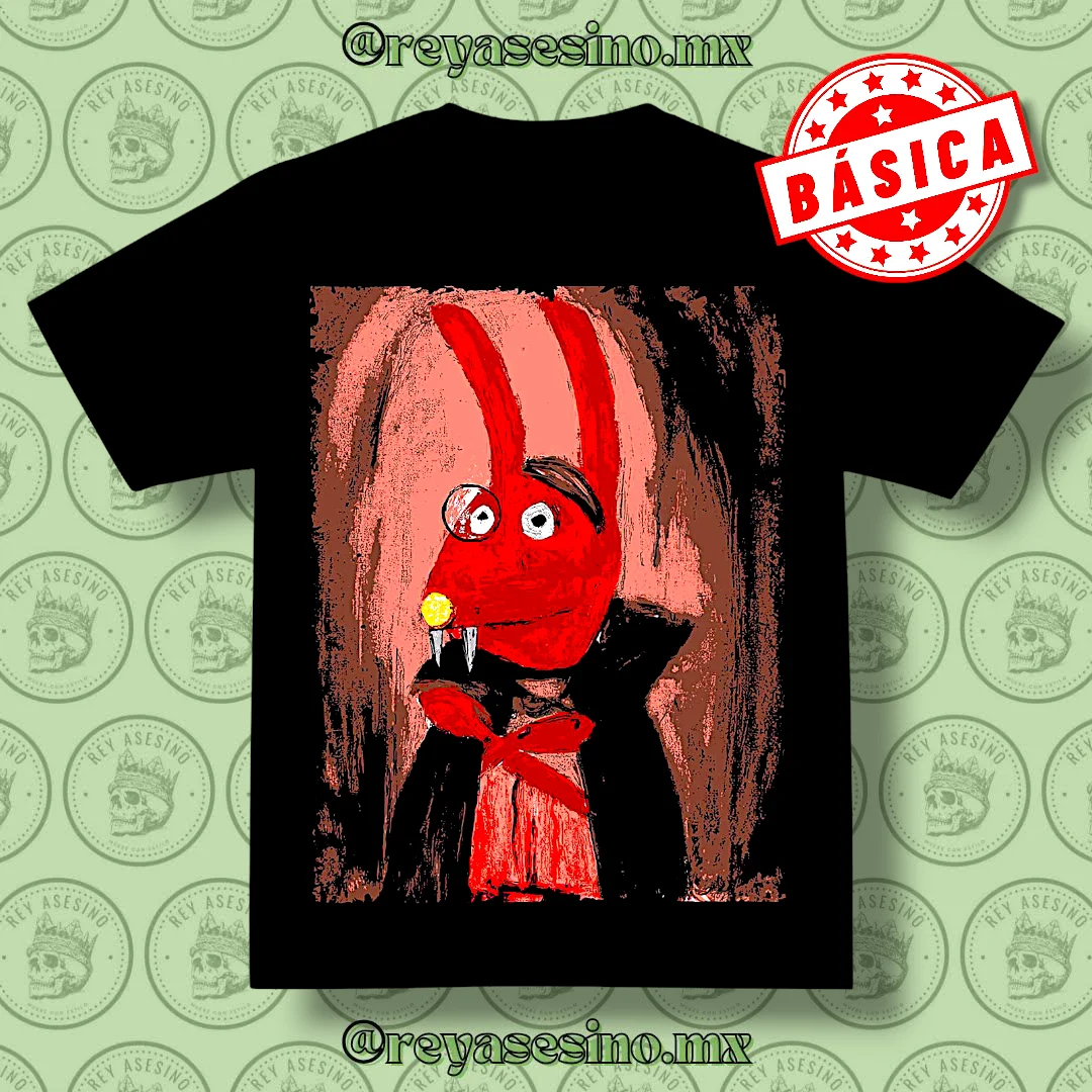 Playera con estilo Bodrácula 🧛🏻‍♂️ - Rey Asesino
