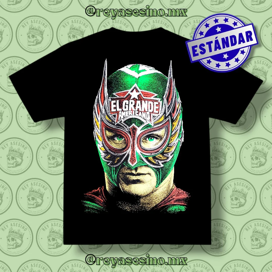 Playera con estilo El Grande Americano 🇲🇽 - Rey Asesino