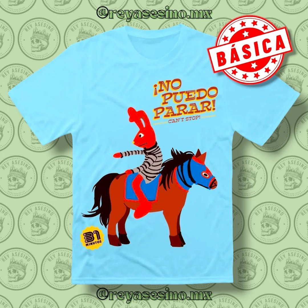 Playera con estilo Bodoque caballo 🐎 - Rey Asesino