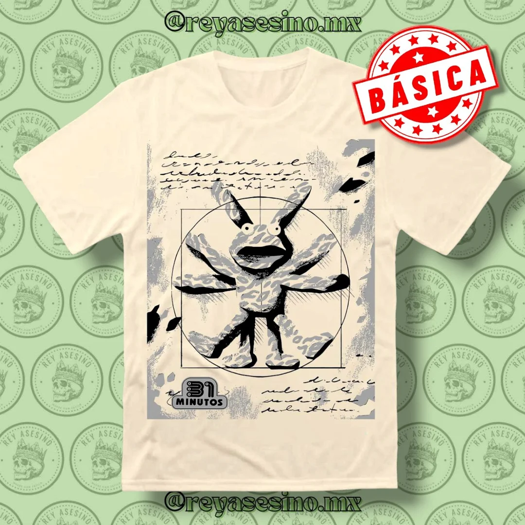 Playera con estilo Huachimingo 🐰 - Rey Asesino