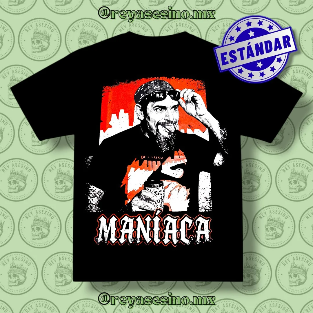 Playera con estilo Maniaca 👅 - Rey Asesino